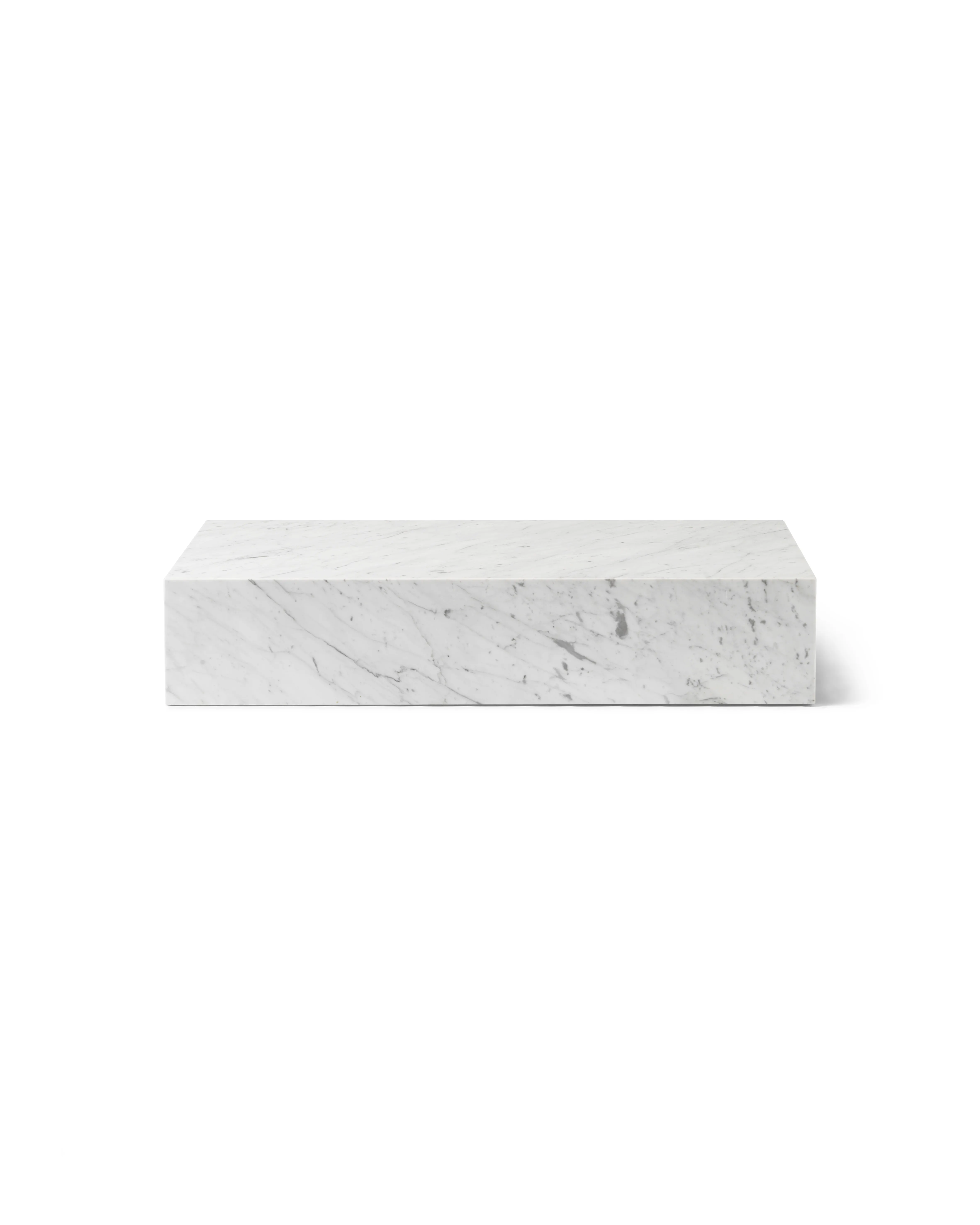 Plinth Table Low Tall Cubic Grand Brige Marble Various Colors Crarra Calacatta Packshot Audo 28 For Donzelli