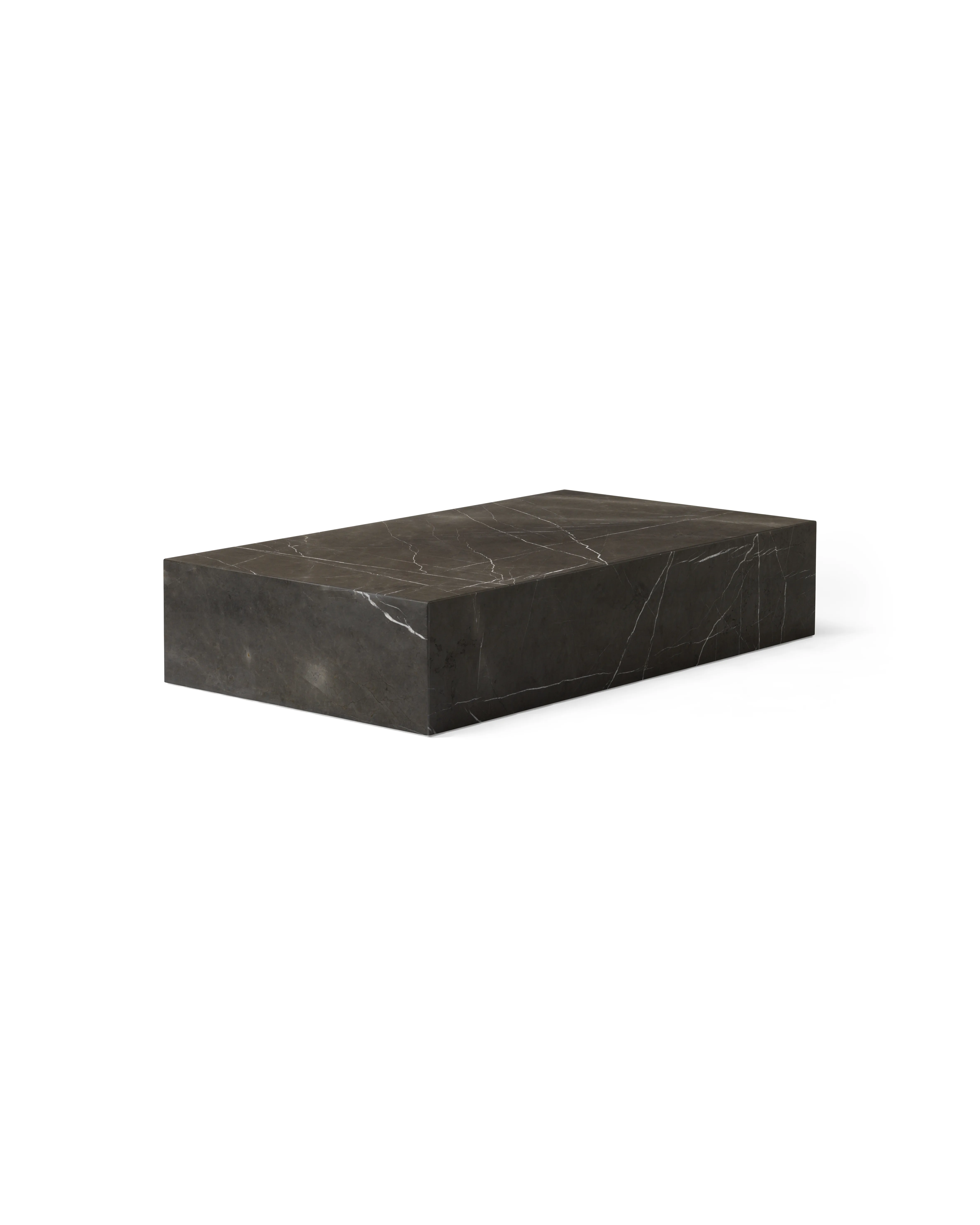 Plinth Table Low Tall Cubic Grand Brige Marble Various Colors Crarra Calacatta Packshot Audo 31 For Donzelli