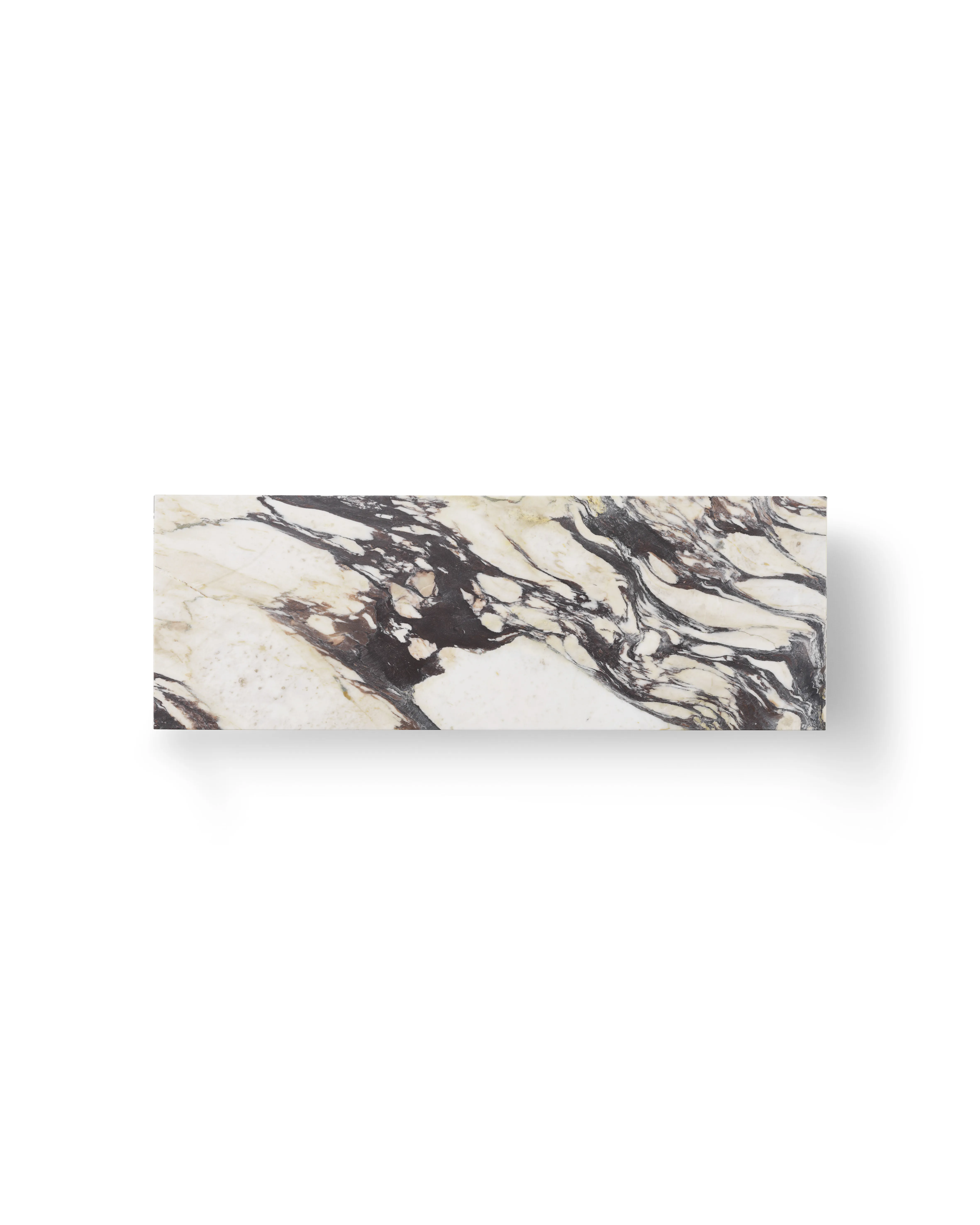 Plinth Table Low Tall Cubic Grand Brige Marble Various Colors Crarra Calacatta Packshot Audo 40 For Donzelli