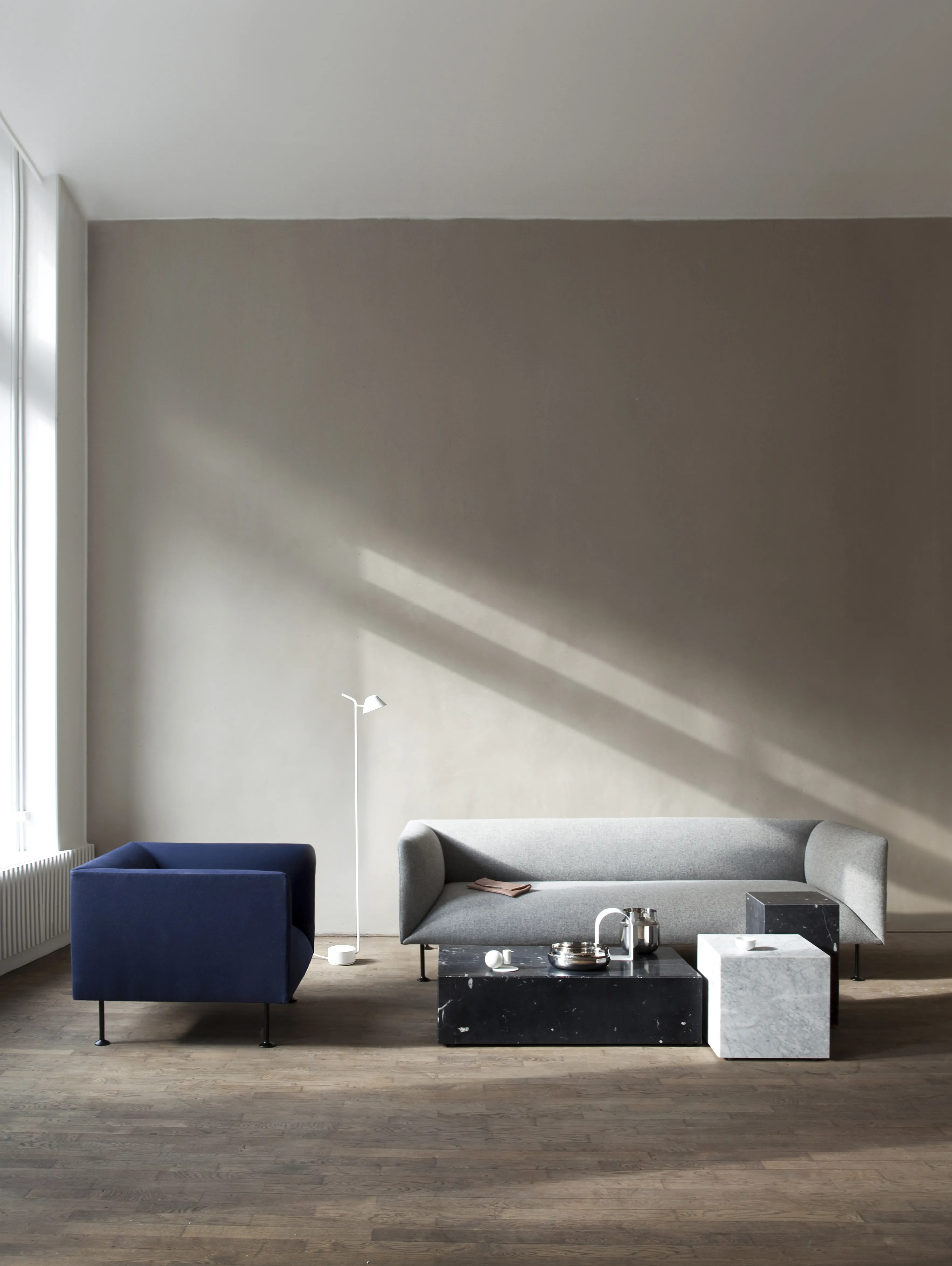 Plinth Table Low Tall Cubic Grand Brige Marble Various Colors Crarra Calacatta Audo 16 For Donzelli