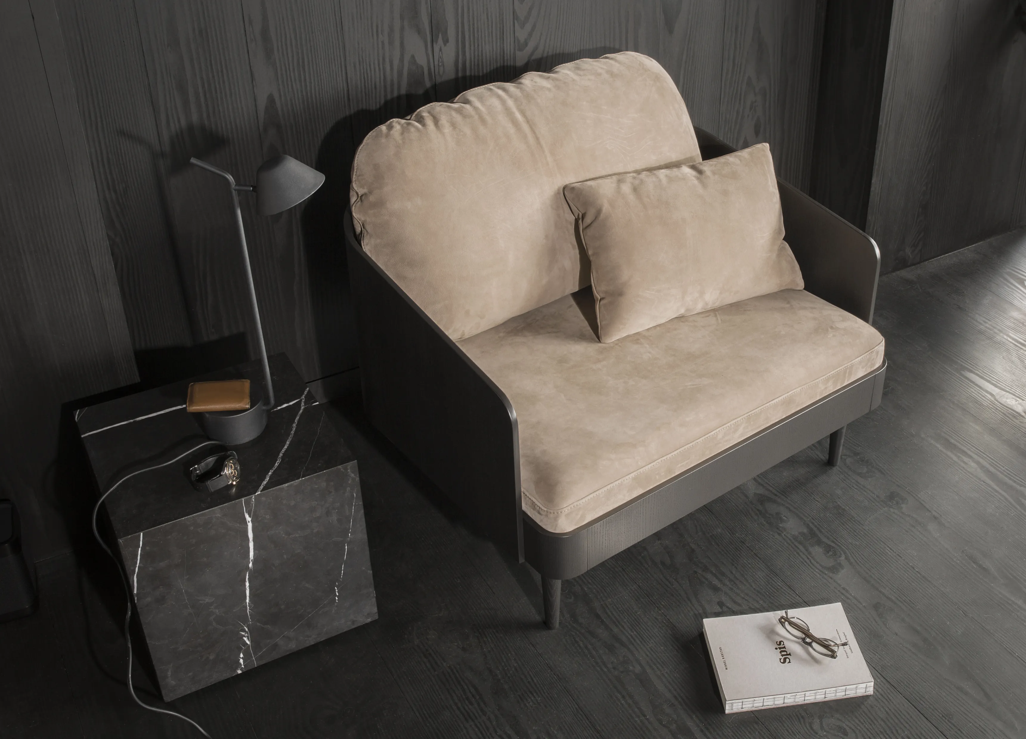 Plinth Table Low Tall Cubic Grand Brige Marble Various Colors Crarra Calacatta Audo 22 For Donzelli
