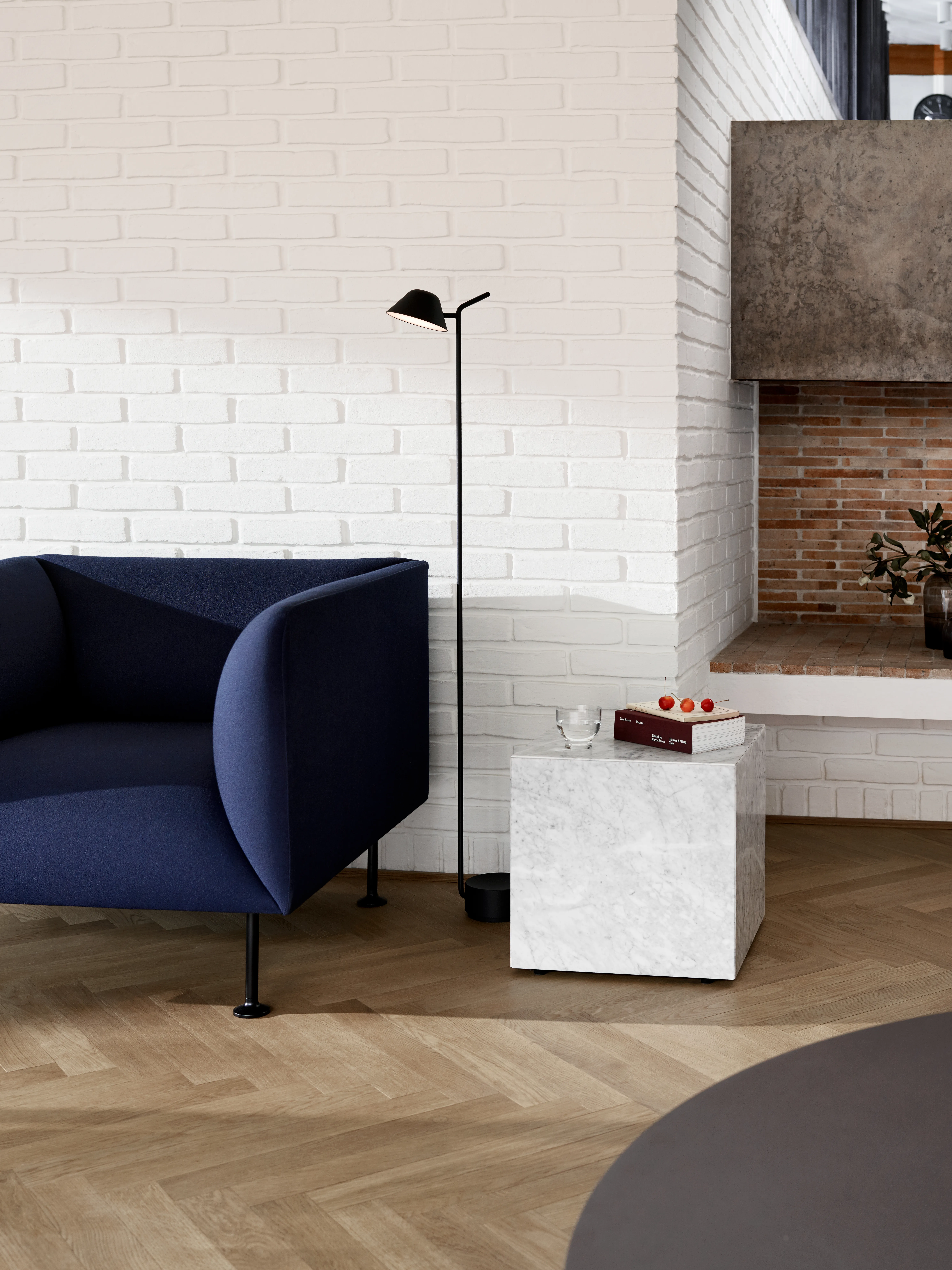 Plinth Table Low Tall Cubic Grand Brige Marble Various Colors Crarra Calacatta Audo 47 For Donzelli