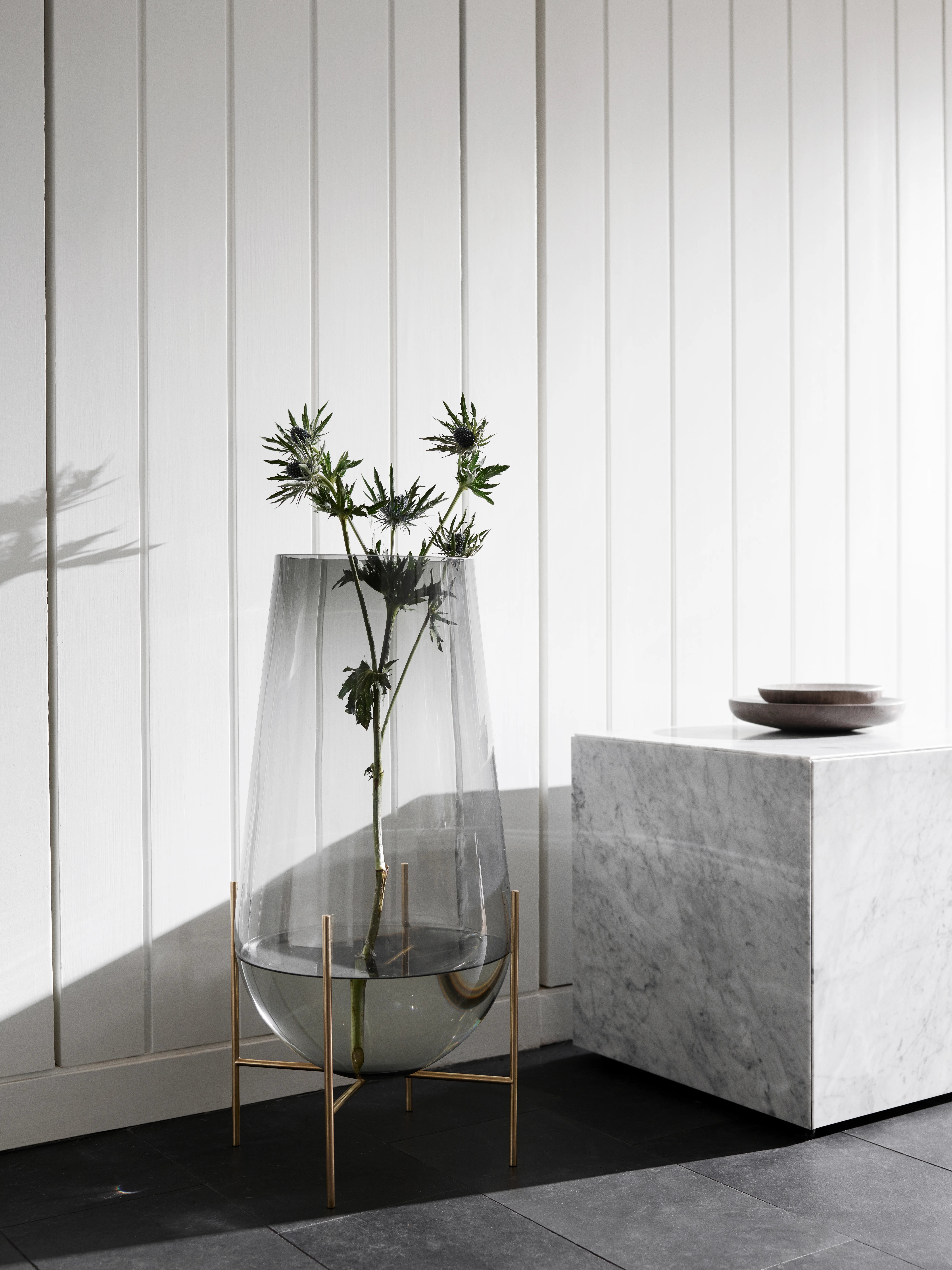 Plinth Table Low Tall Cubic Grand Brige Marble Various Colors Crarra Calacatta Audo 71 For Donzelli