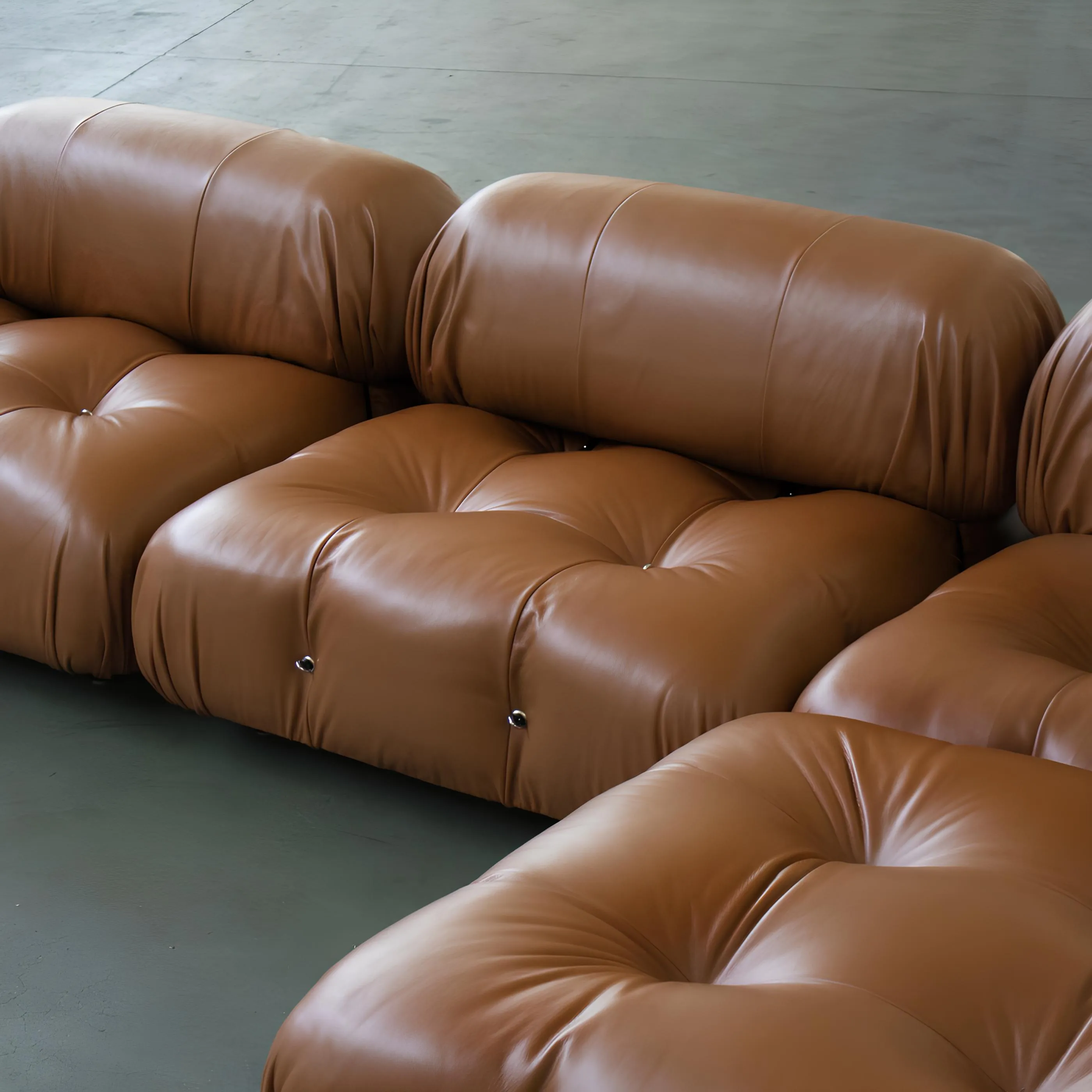 Camaleonda 4bis Incontext Brown Leather Bebitalia For Donzelli