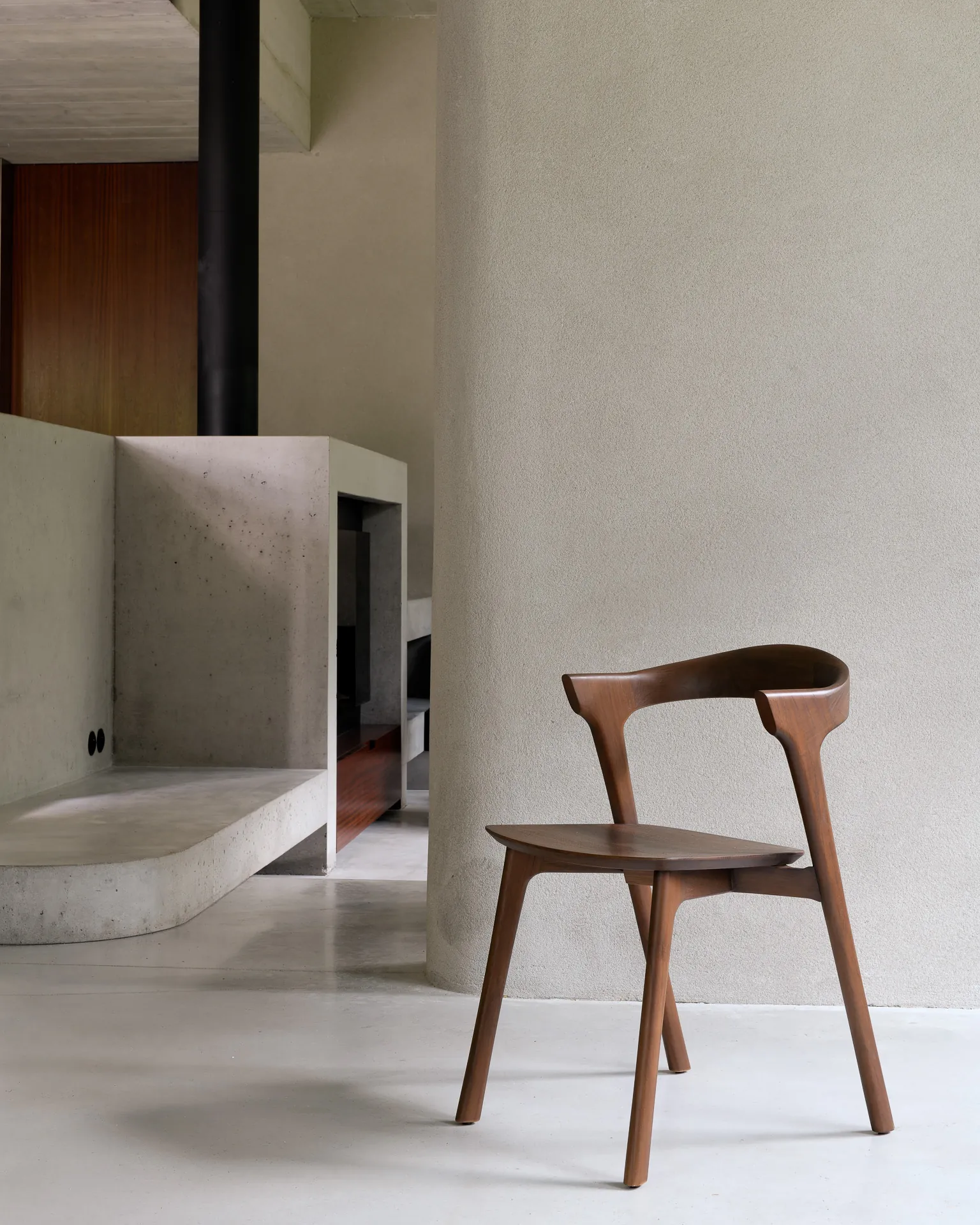 Ethnicraft Chair Bok Indoor Teak Brun Donzelli