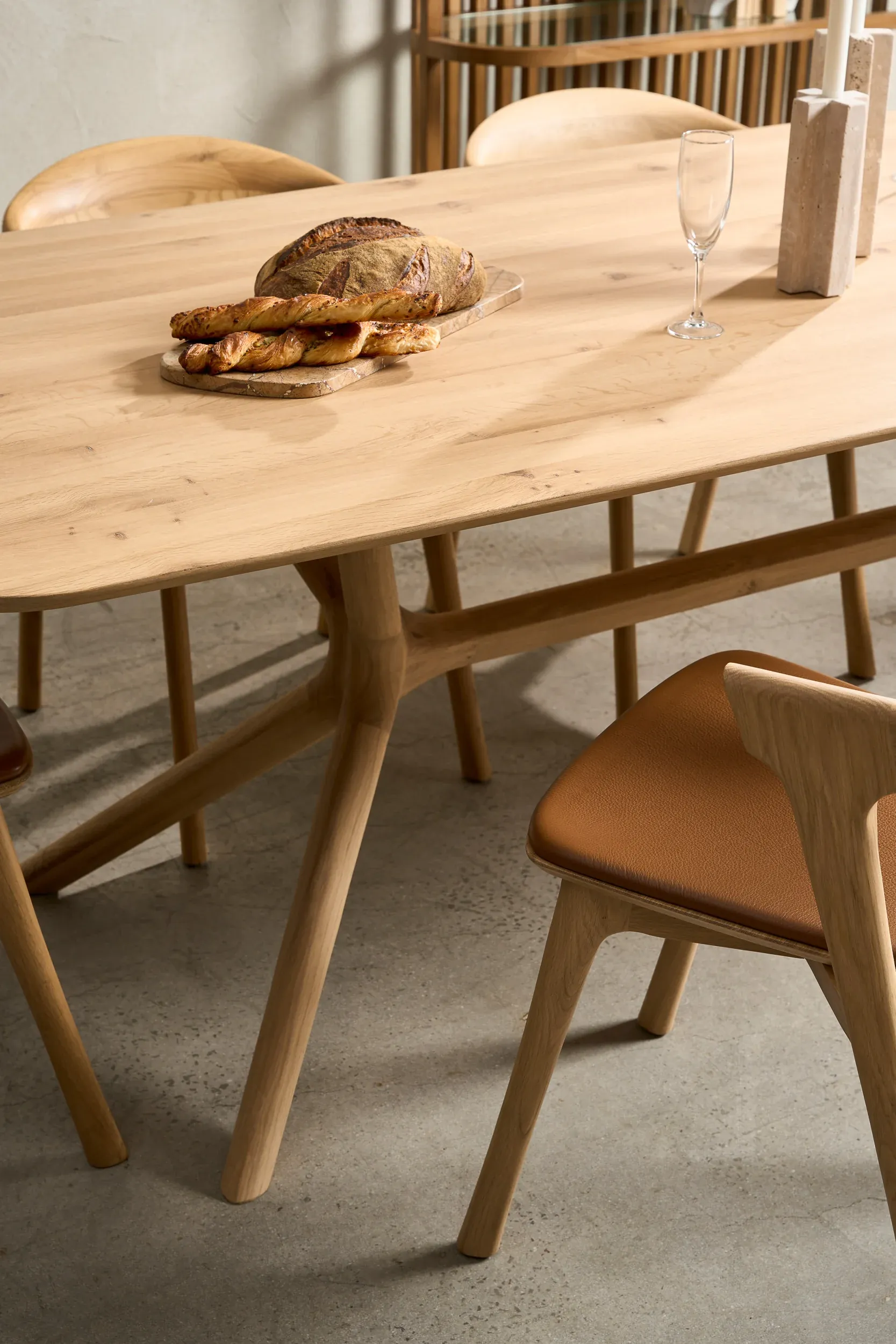 Oak X Table Ethnicraft 9 For Donzelli