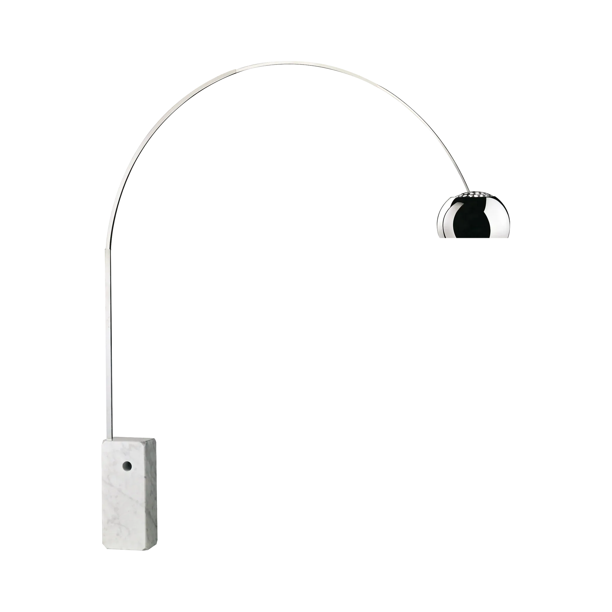 Flos Arco Floor Lamp Marble Hearder Donzelli