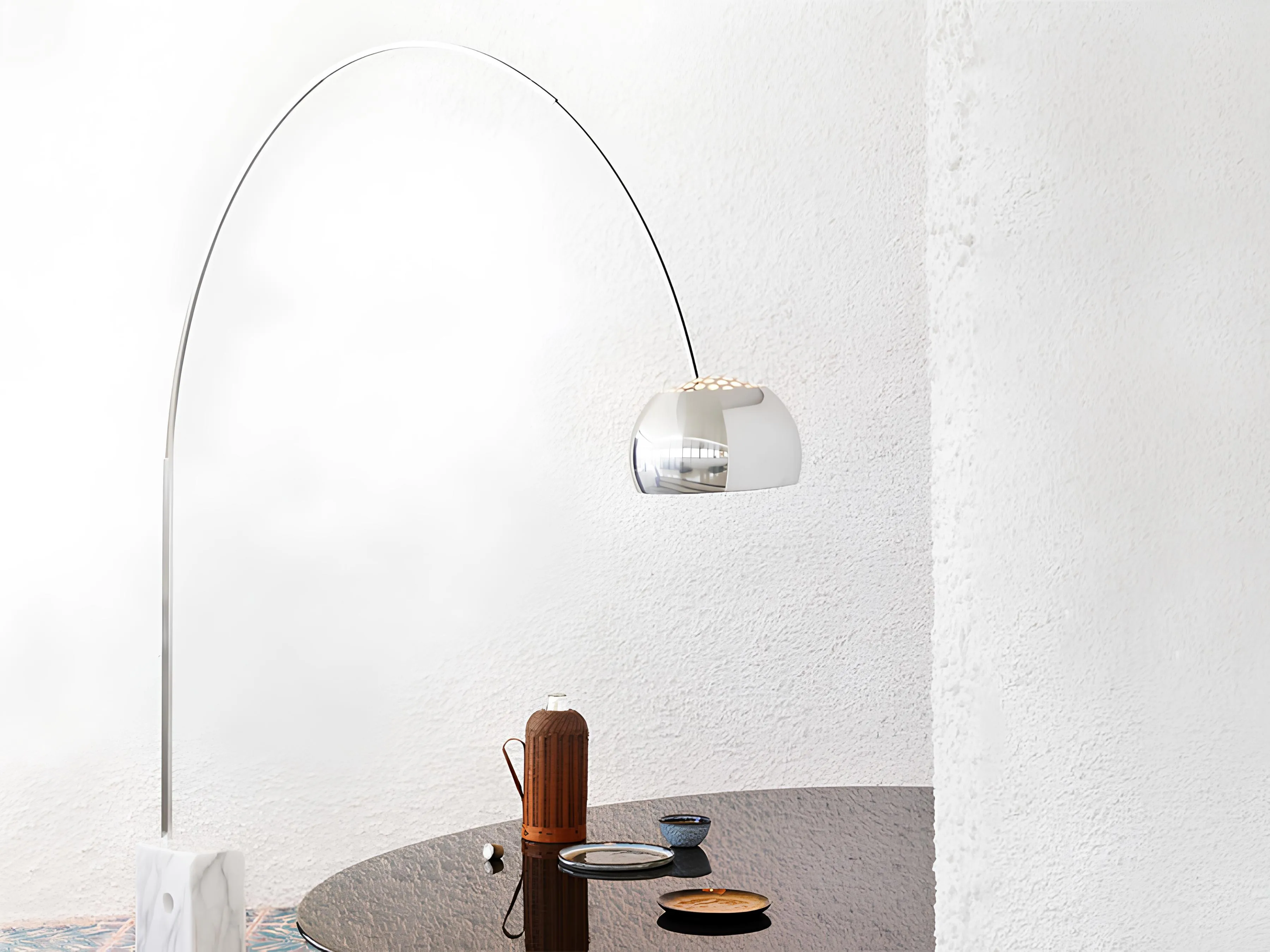Arco Lamp In Context By Flos 2 For Donzelli