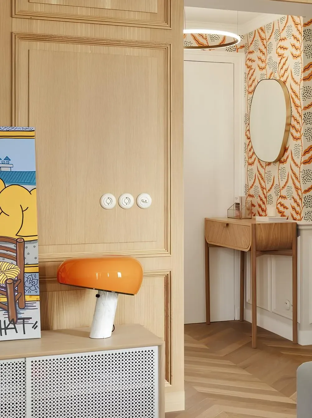 Snoopy Orange Slide4 In Room Flos For Donzelli
