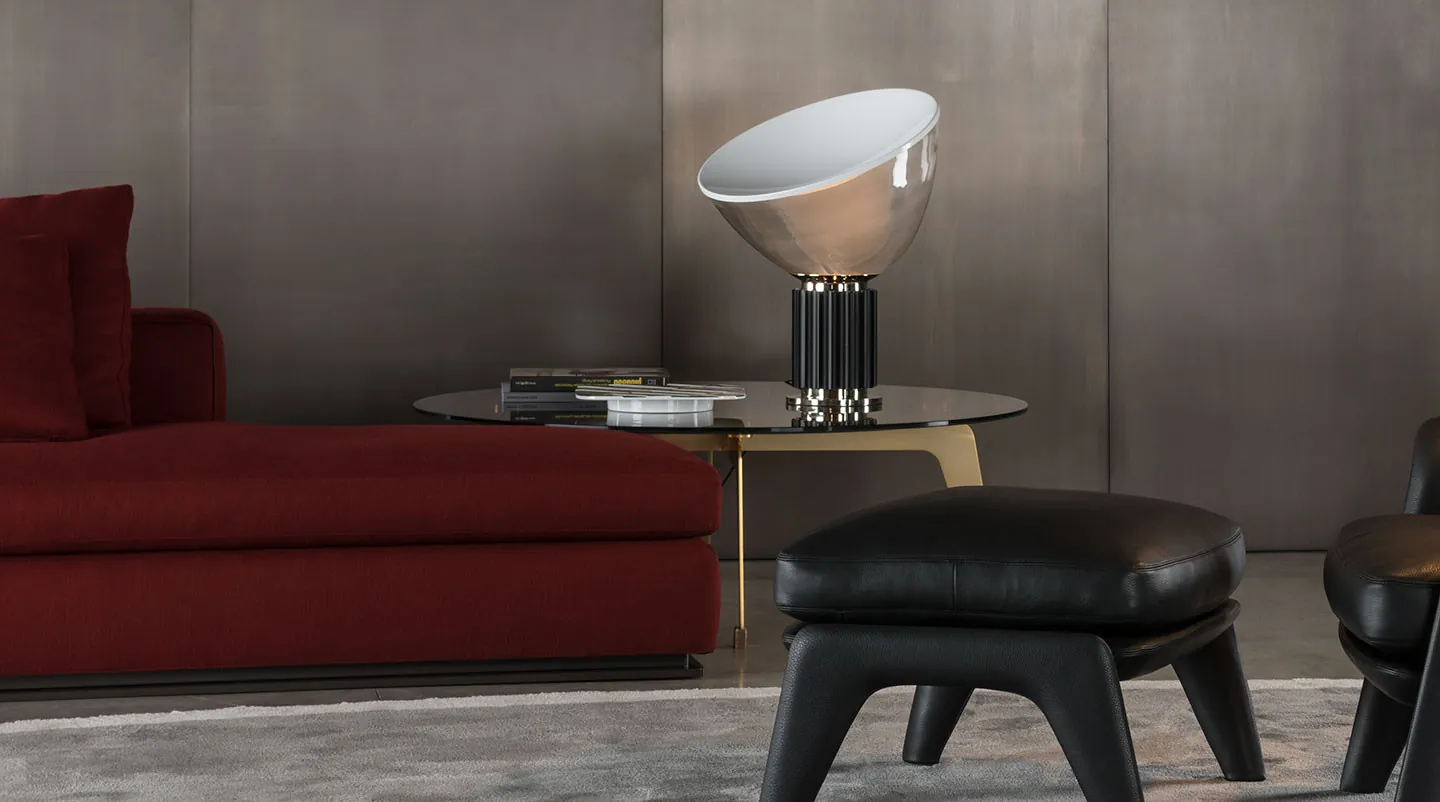 Taccia Lamp All Sizes Small Led Pmma Plexi Glass By Achille And Pier Giacomo And Flos 12 For Donzelli