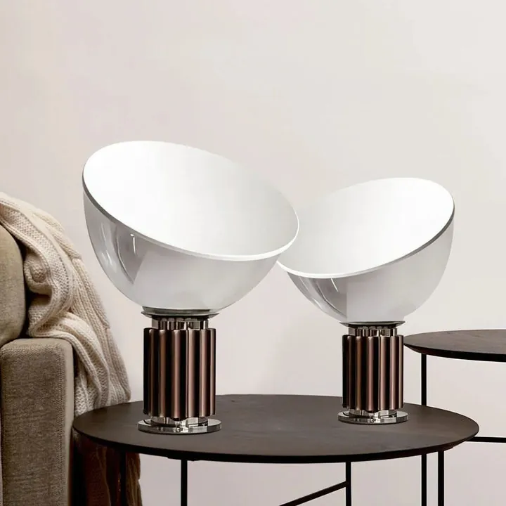 Taccia Lamp All Sizes Small Led Pmma Plexi Glass By Achille And Pier Giacomo And Flos 3 For Donzelli