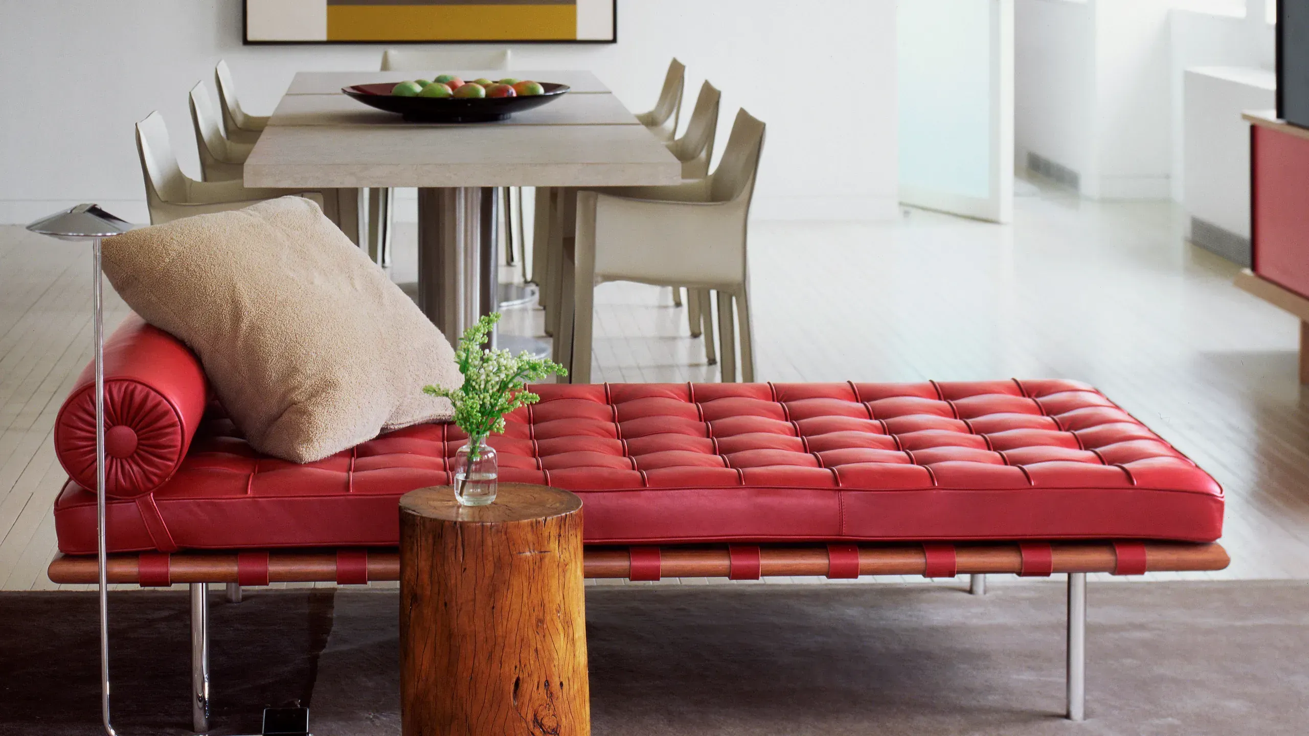 barcelona couch daybed by ludwig mies van der rohe and knoll 14 for donzelli