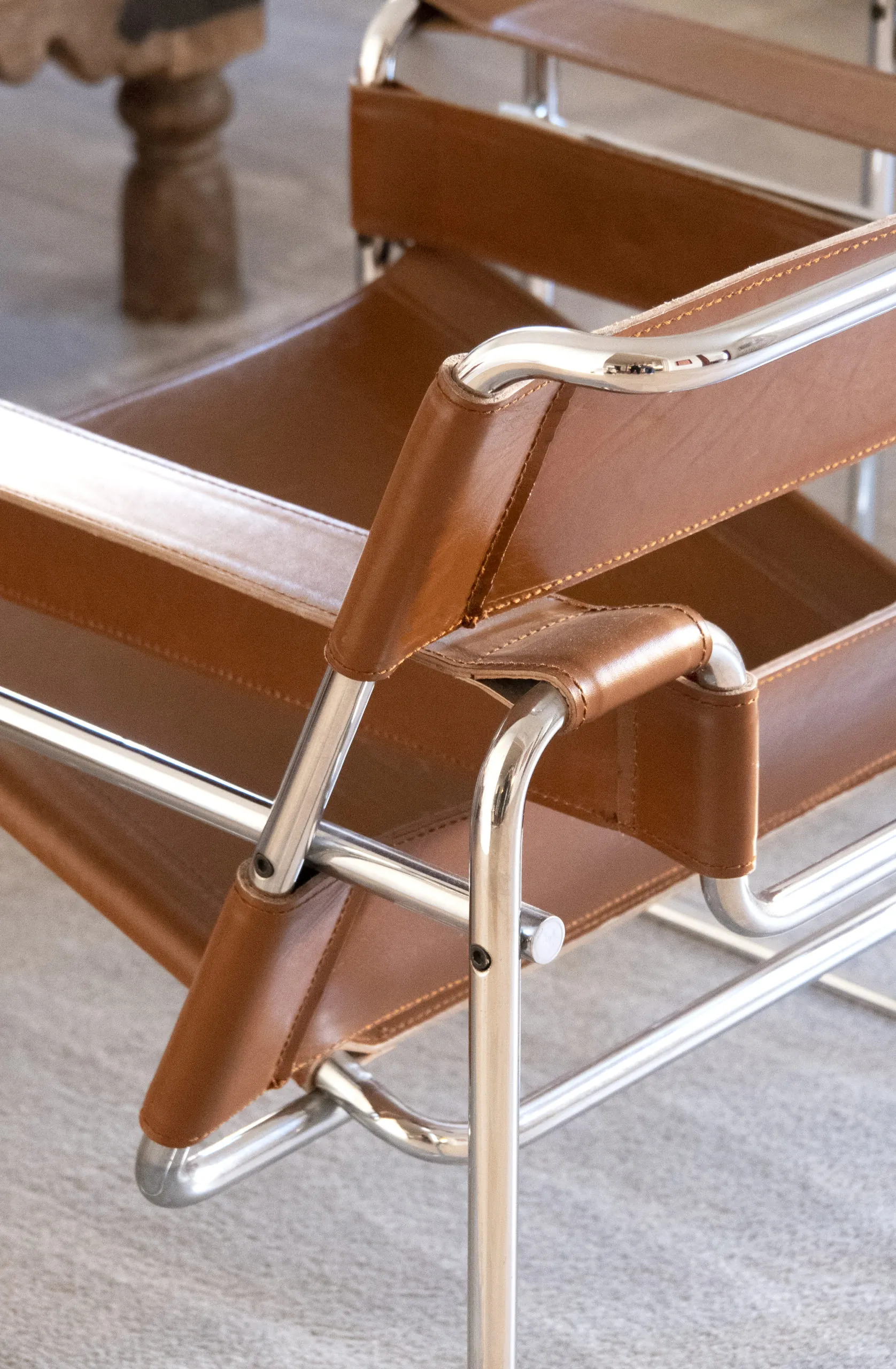 Details Brown Wassily Chair Knoll For Donzelli