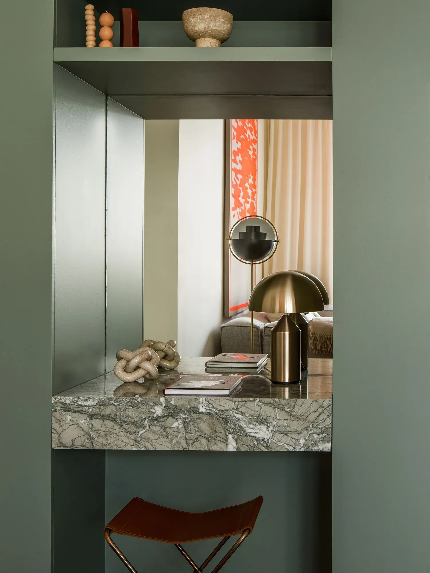 Atollo 238 In Context Green Oluce For Donzelli