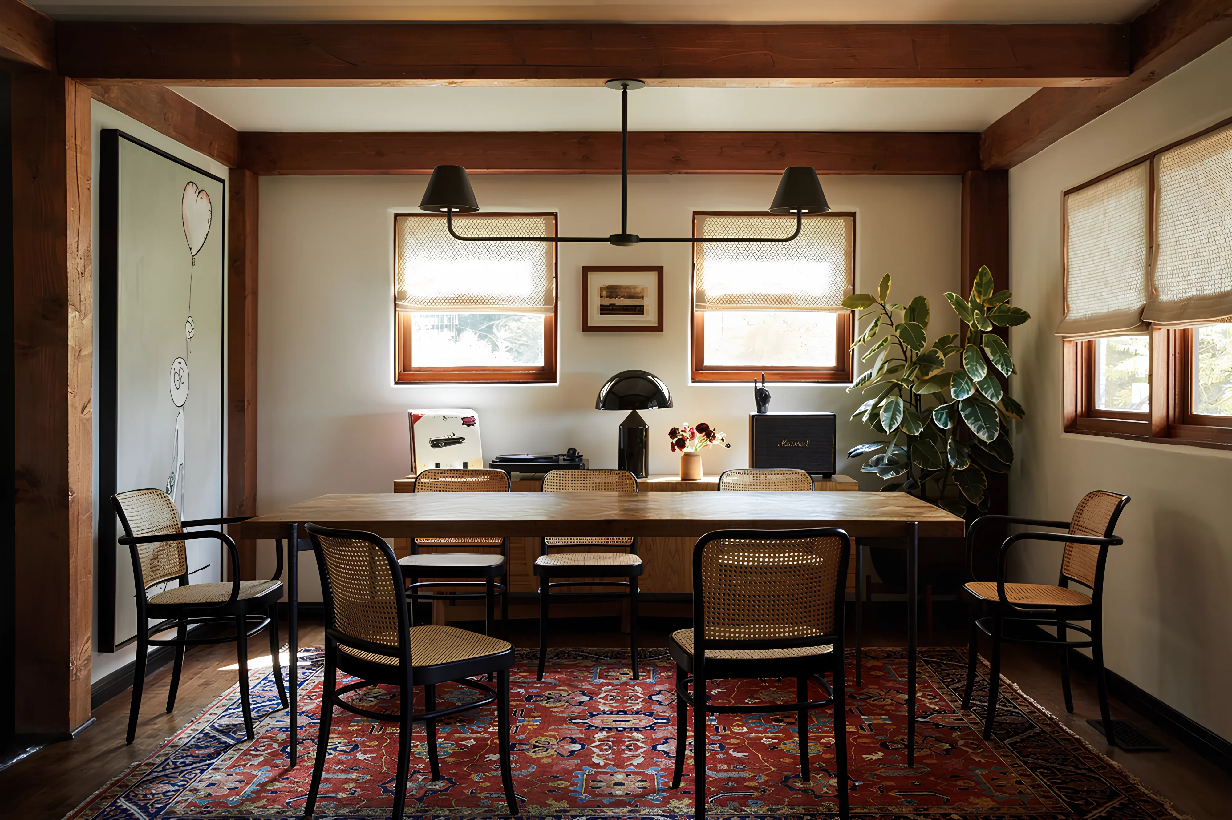 Oluce Black 239 Dining Room Oluce For Donzelli