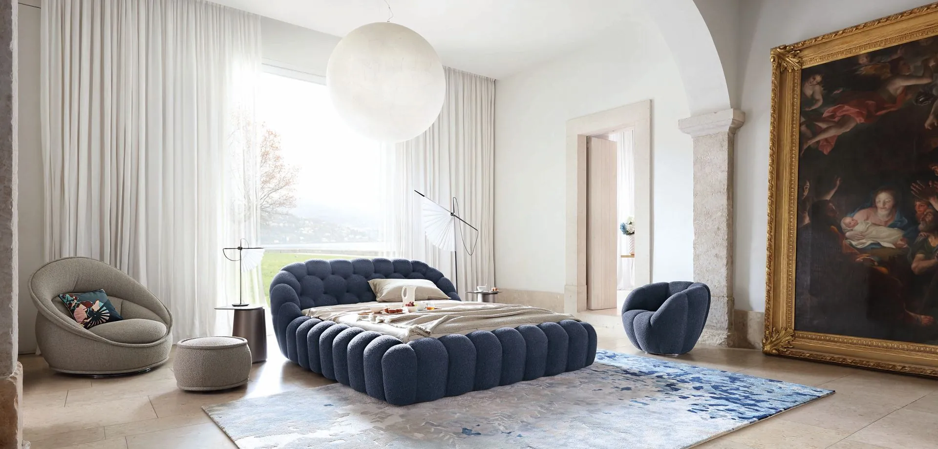 Subcover Feed Bubble Bed Rochebobois Donzelli