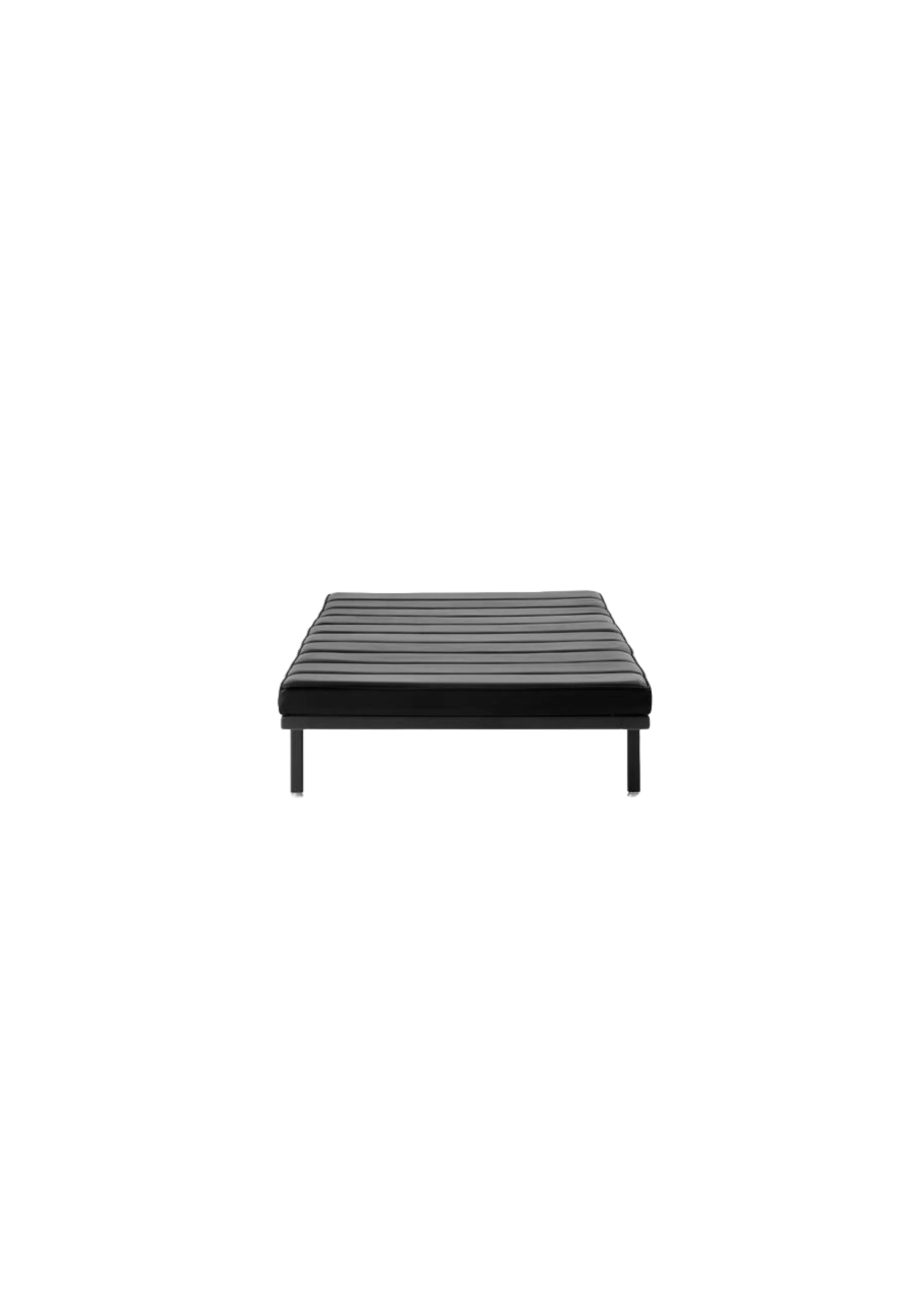 Daybed Black Leather Packshot3 Vipp461 For Donzelli